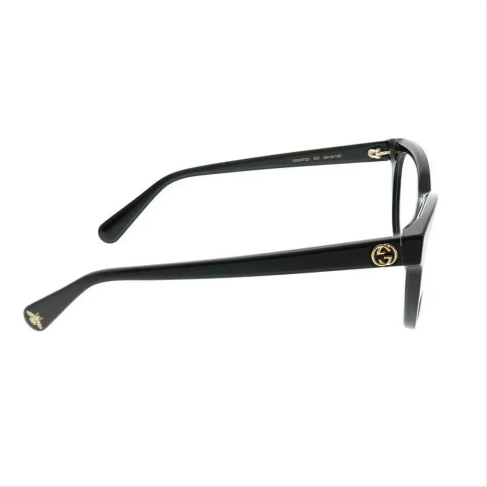 Gucci Logo Cat-Eye GG 0373O Eyeglasses 001 Black